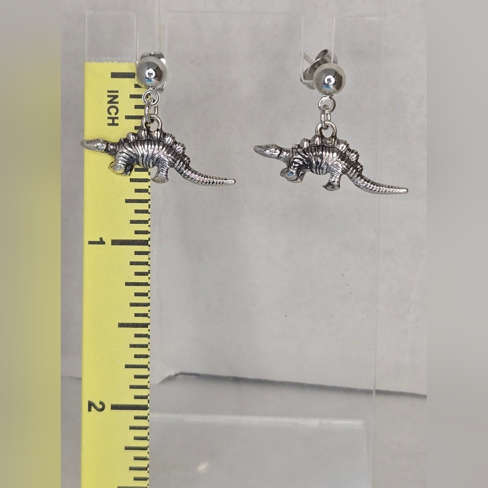 Dinosaur Drop Earrings